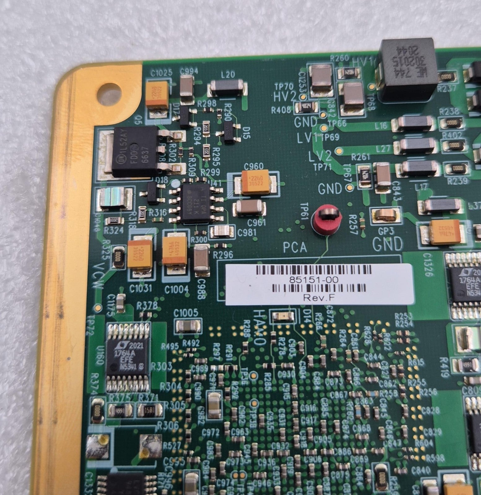 Zonare Ultrasound 85151-00 Processor Board 051-001843-01 061-001843-01 SCC V3R3A