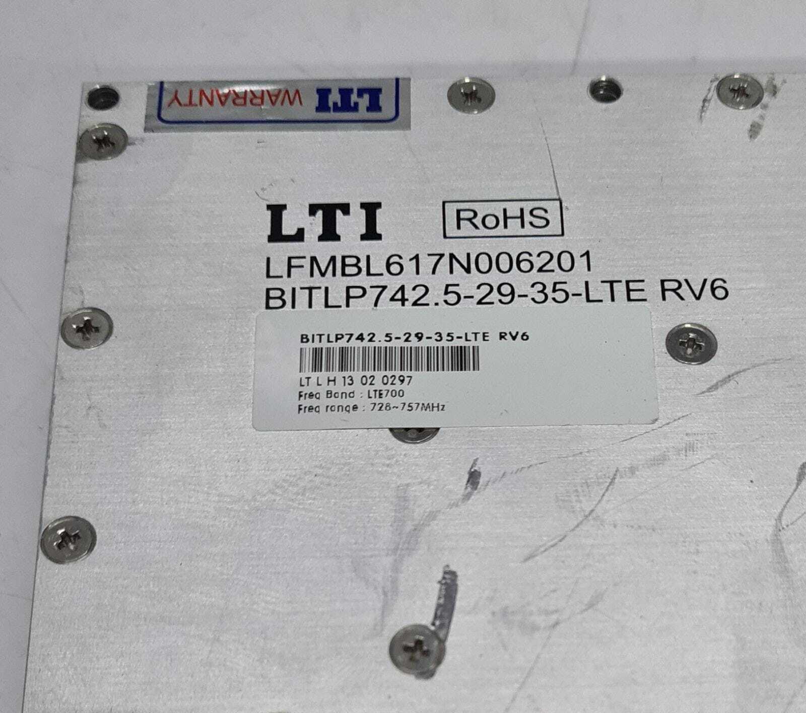 LTI Microwave Module BITLP742.5-29-35-LTE RV6 LFMBL617N006201