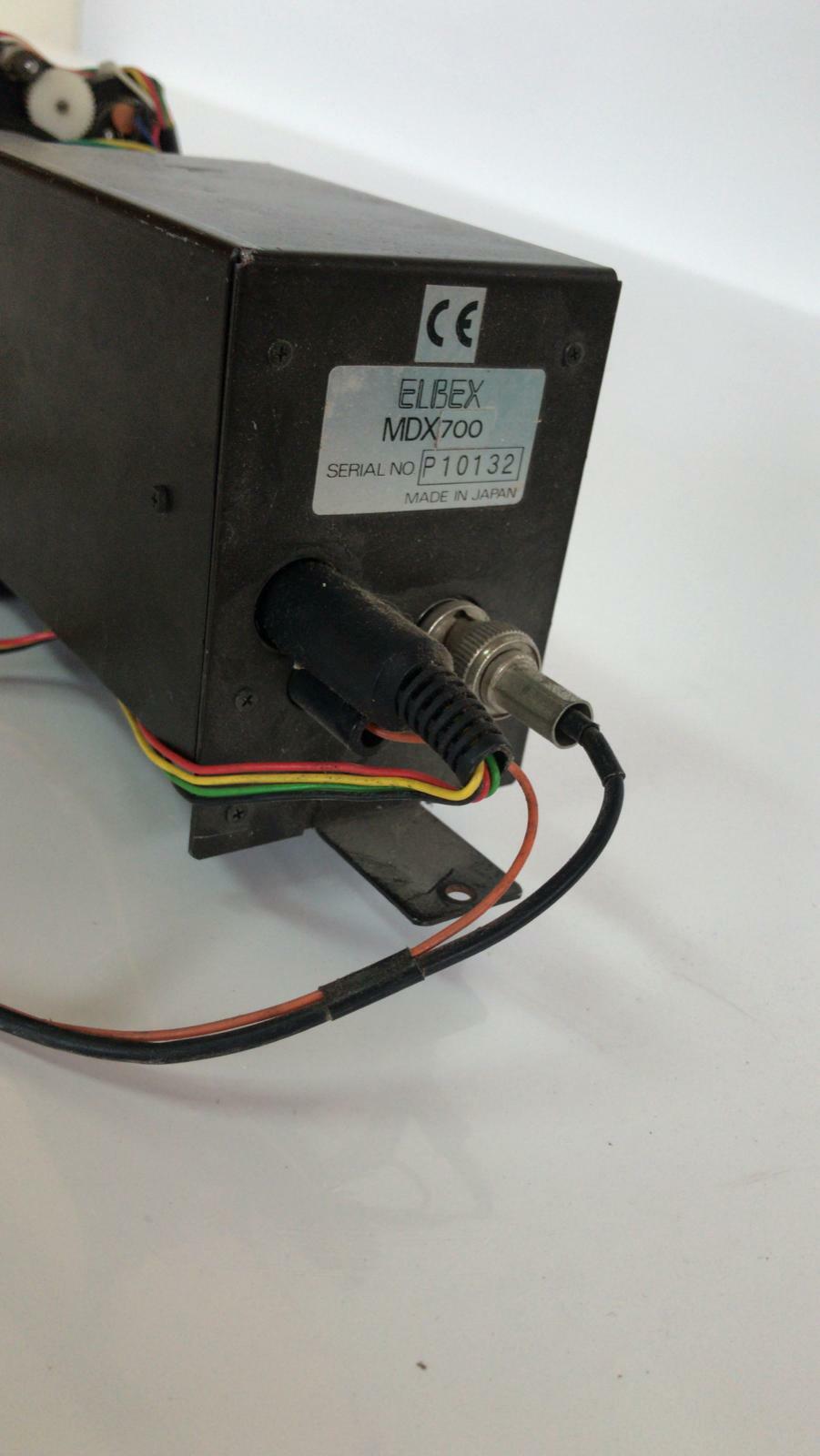 ELBEX Camera With AUTO Motorized TV Zoom Lens p10132 10.5~126MM 1:1.6