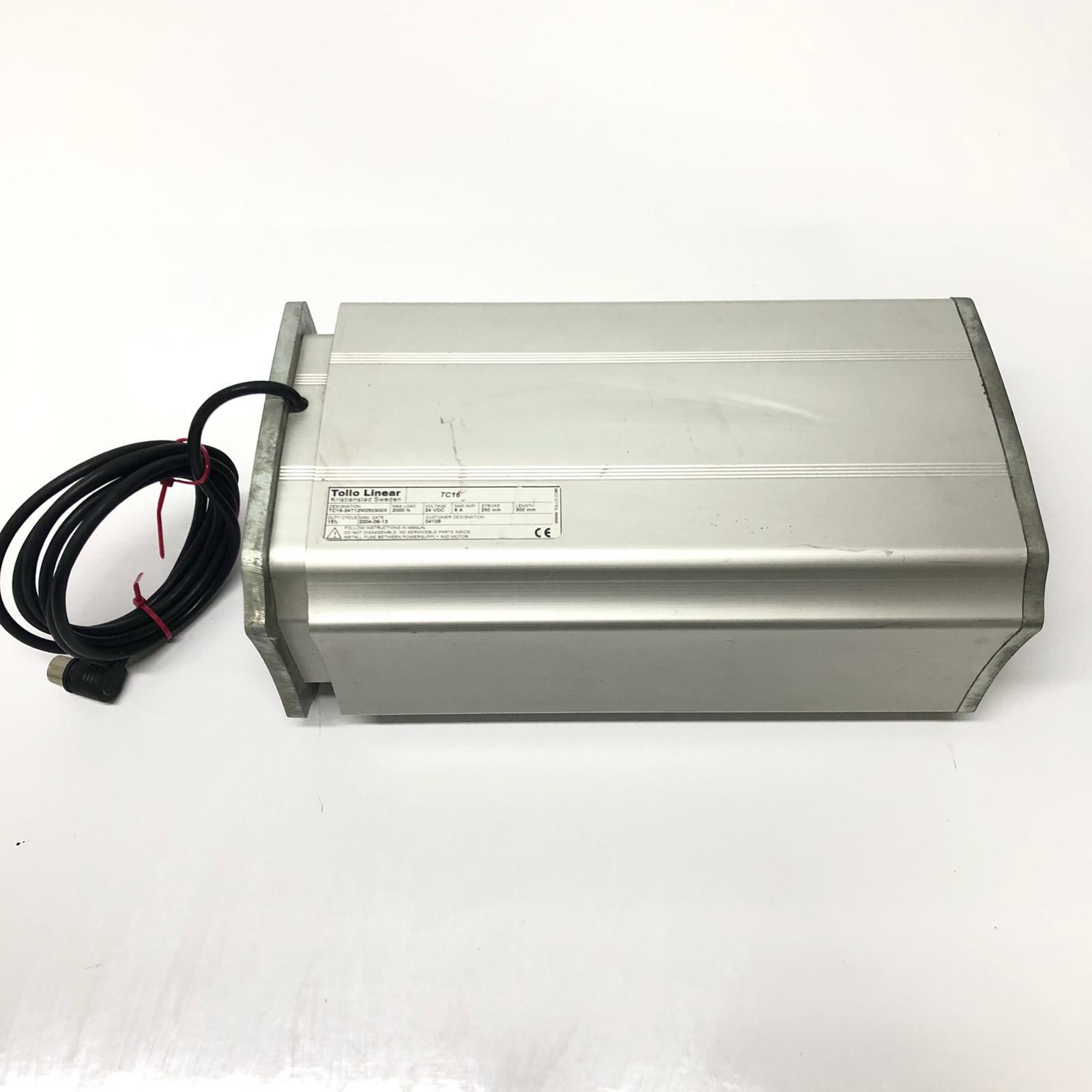 Tollo Linear TC16-24T12M250300X Actuator  Stroke 250mm Length 300mm 8A 24VDC