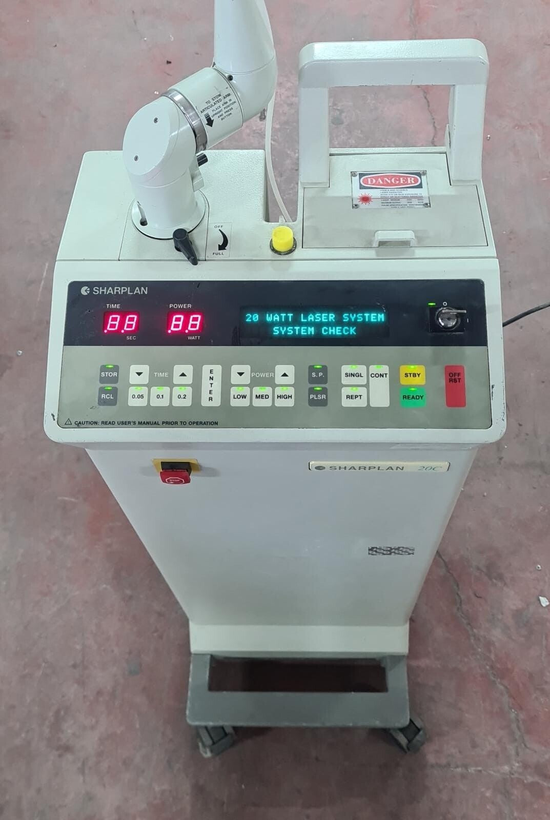 Laser Industries LTD Lumenis Sharplan Surgicenter 20C System 20W 230V **AS-IS