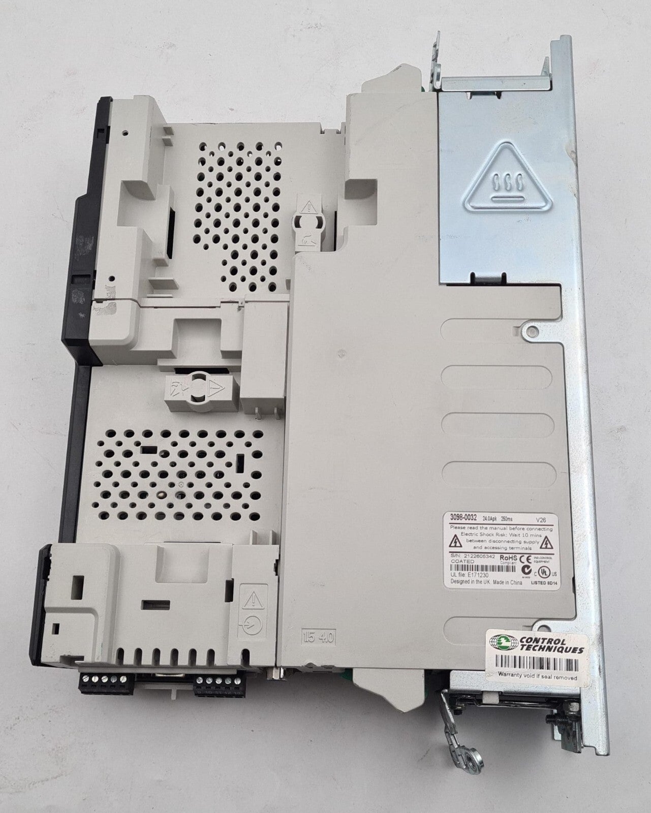 NIDEC Control Techniques Emerson Digitax ST DST1405 3098-0032 24Apk 250ms *AS IS