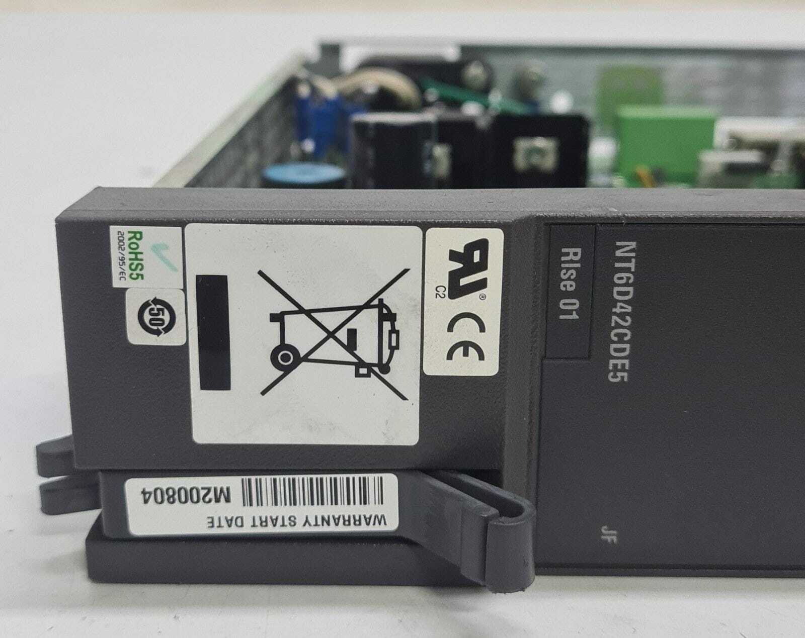 NORTEL ASTEC Rng Gen DC Ring Generator Card NT6D42CDE5 Rlse 01
