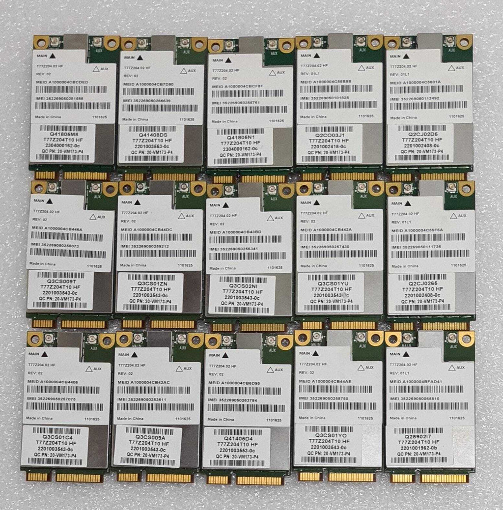 [LOT OF 40] SIERRA WIRELESS AirPrime MC8355 Card 20-VM173-P4 T77Z204 QUALCOMM