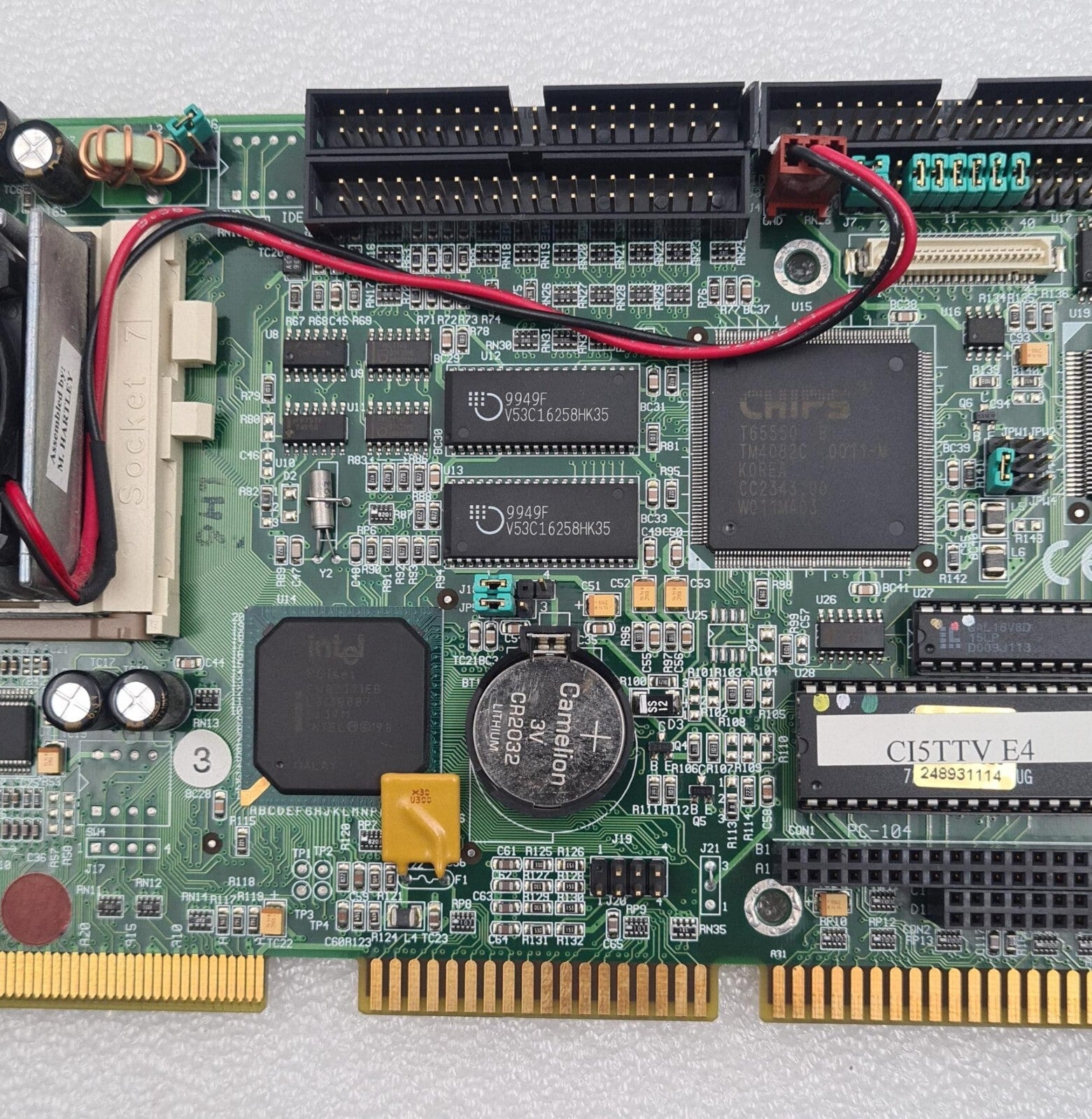 Intel Motherboard CI5TTV-1.00 00-882239-03 CPU Card W/ 4* Memory for GE OEC 9800