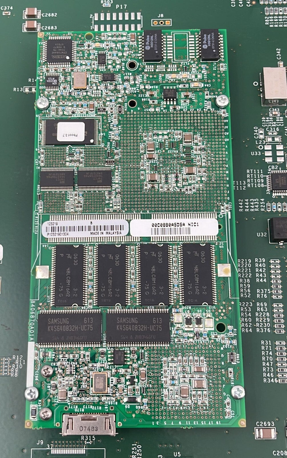 Nortel Network 8393SF FAB 215641-B REV 02 Switch Fabric