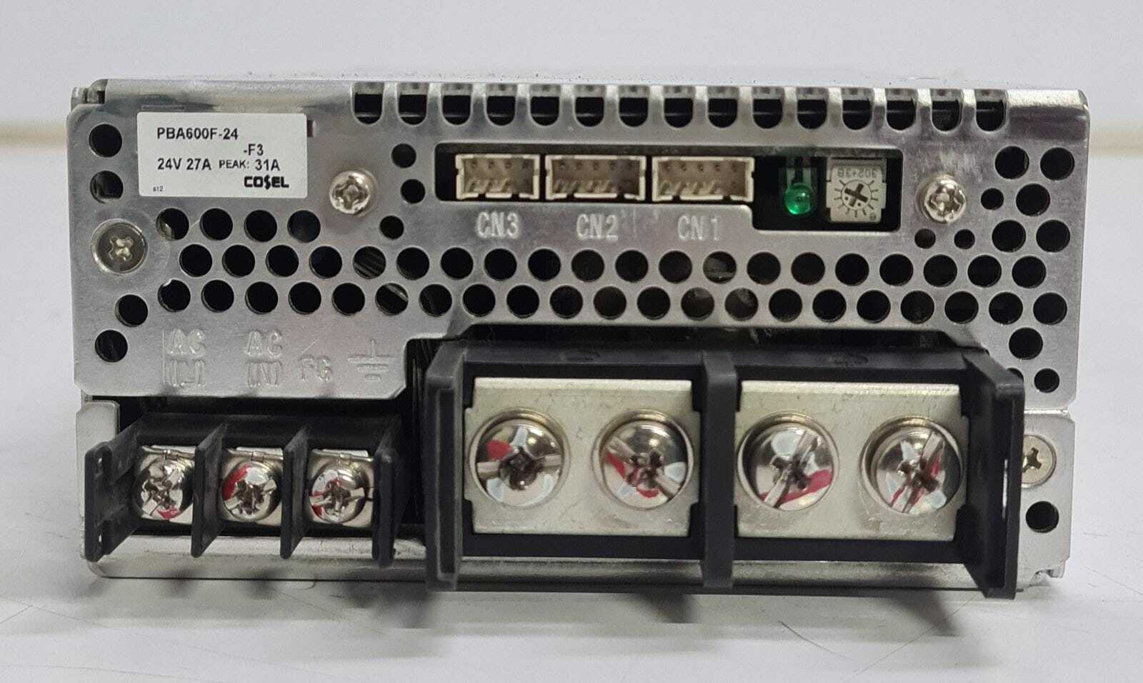 COSEL PBA600F-24-F3 Switching Power Supply 100-240VAC 24V 27A