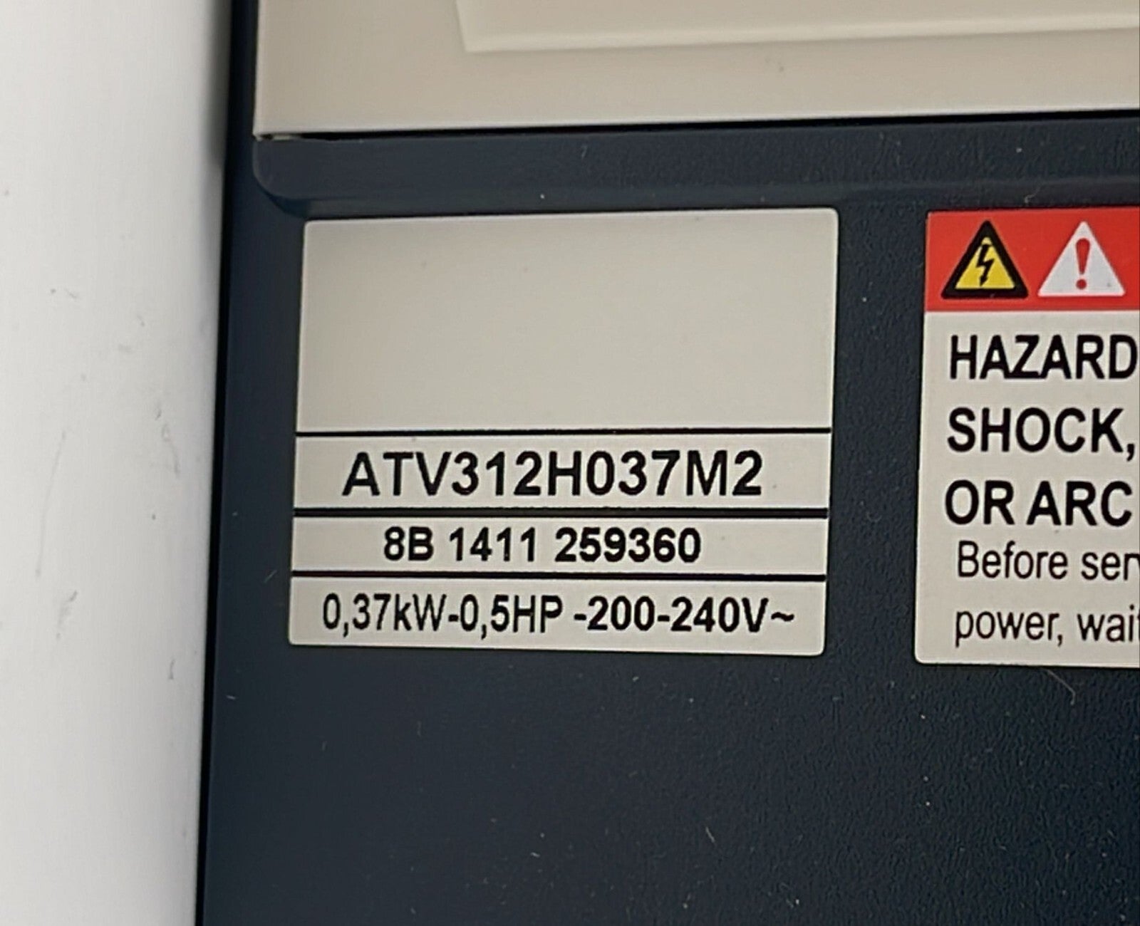 NEW- Schneider Electric Altivar ATV312H037M2 Variable Speed Drive VFD