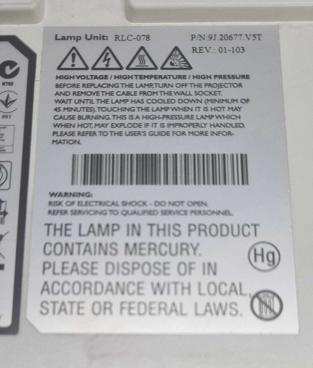 ViewSonic PJD5234L DLP Projector VS14930 Portable 3000 Lumens HDMI 3D Ready #1