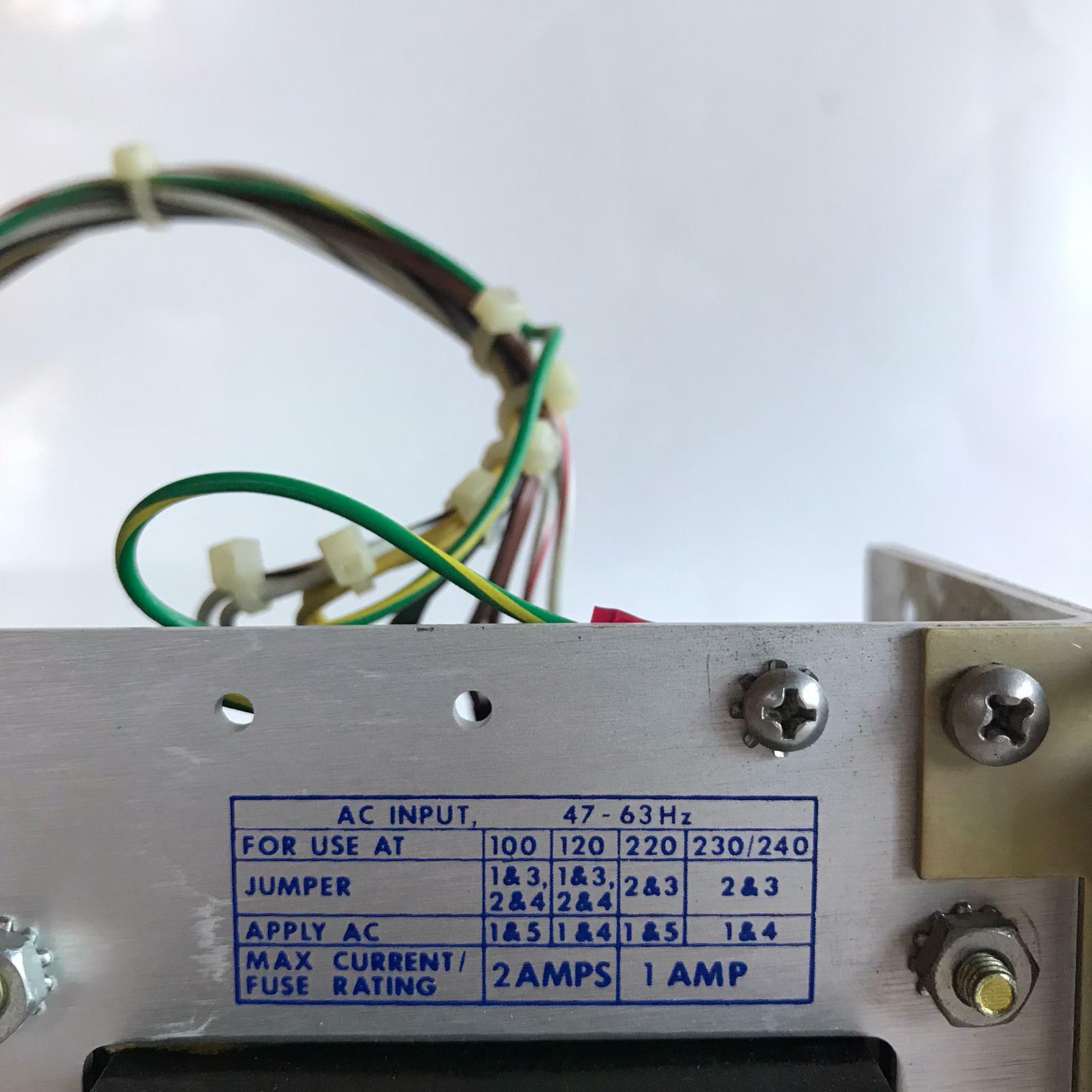 Varian 9012 Solvent Delivery System Power-One HCAA-60W-A 5Vdc 6.0 Amps