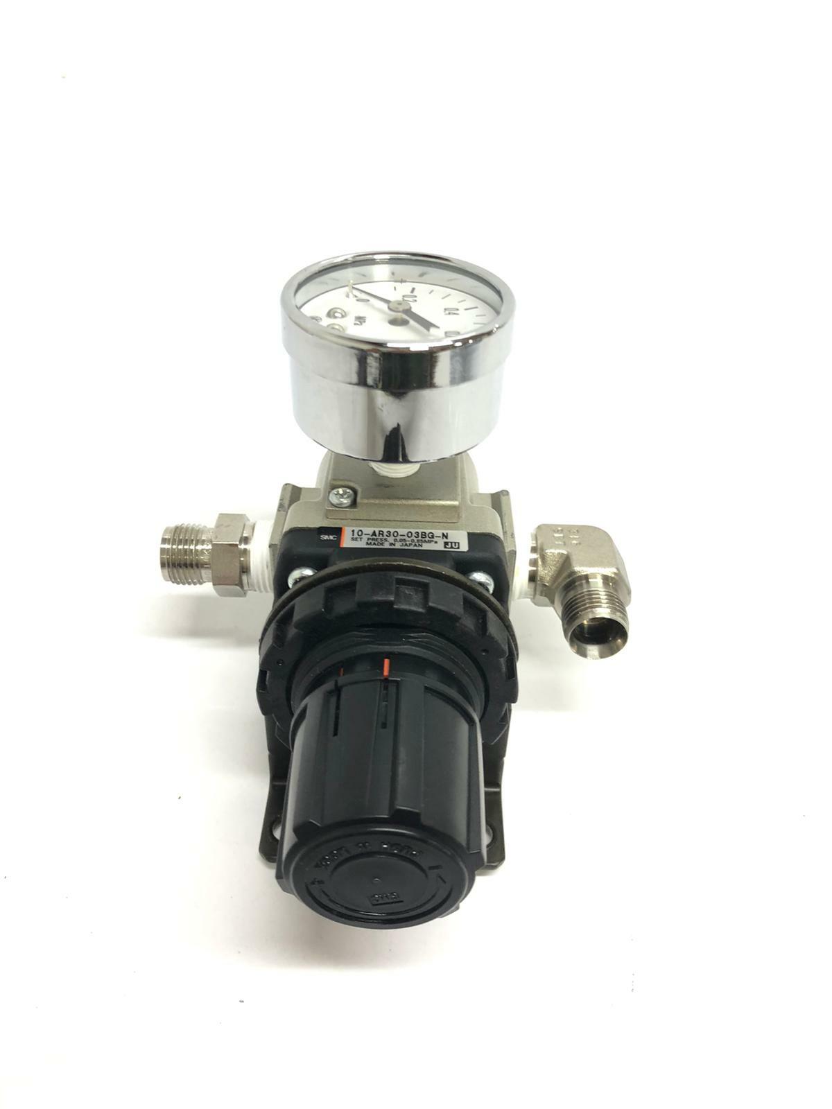 Smc 10 Ar 30 03b G N Clean Modular Regulator Set Pressure 0.05 0.85 Mpa w Gauge