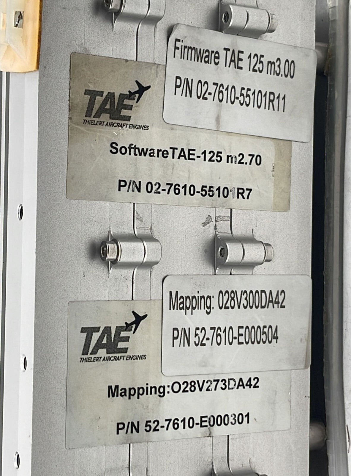 Thielert Aircraft Engines FADEC DA42 28V 02-7610-55101R7 ECU 028V273DA42 Module