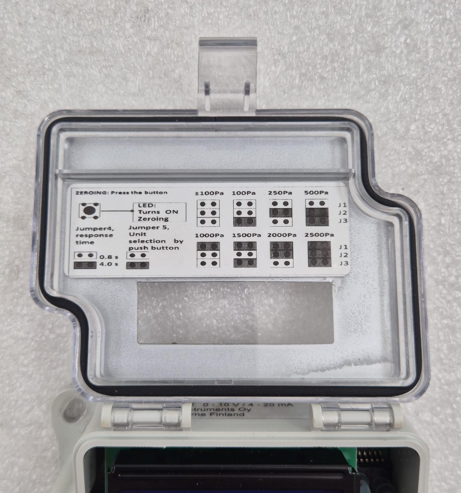HK INSTRUMENTS Low Pressure Devices DPT2500-R8-D Differential Transmitter