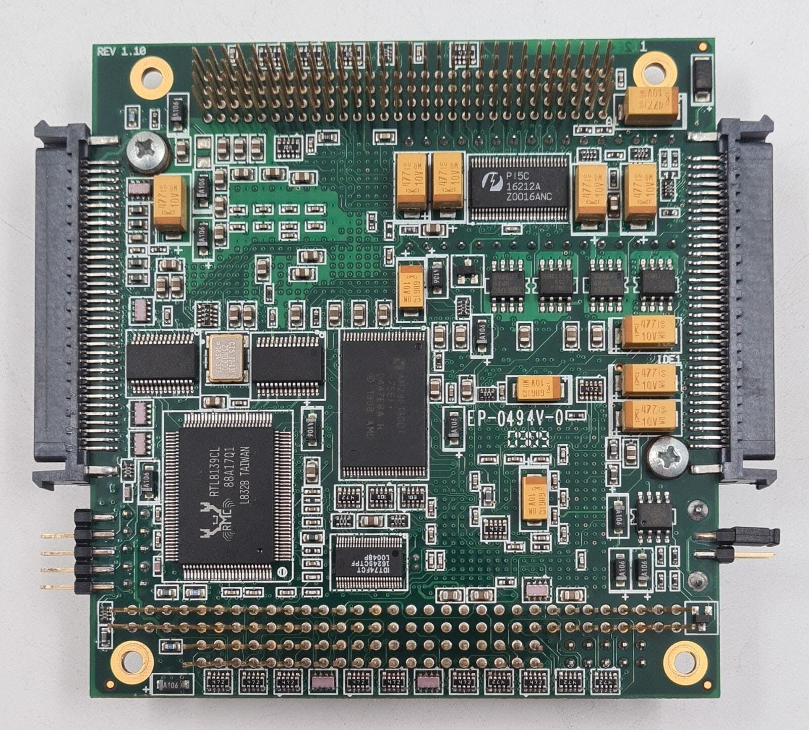 AMP MICRO886ULP ULTRA LOW POWER PC/104 Ethernet Communication Board