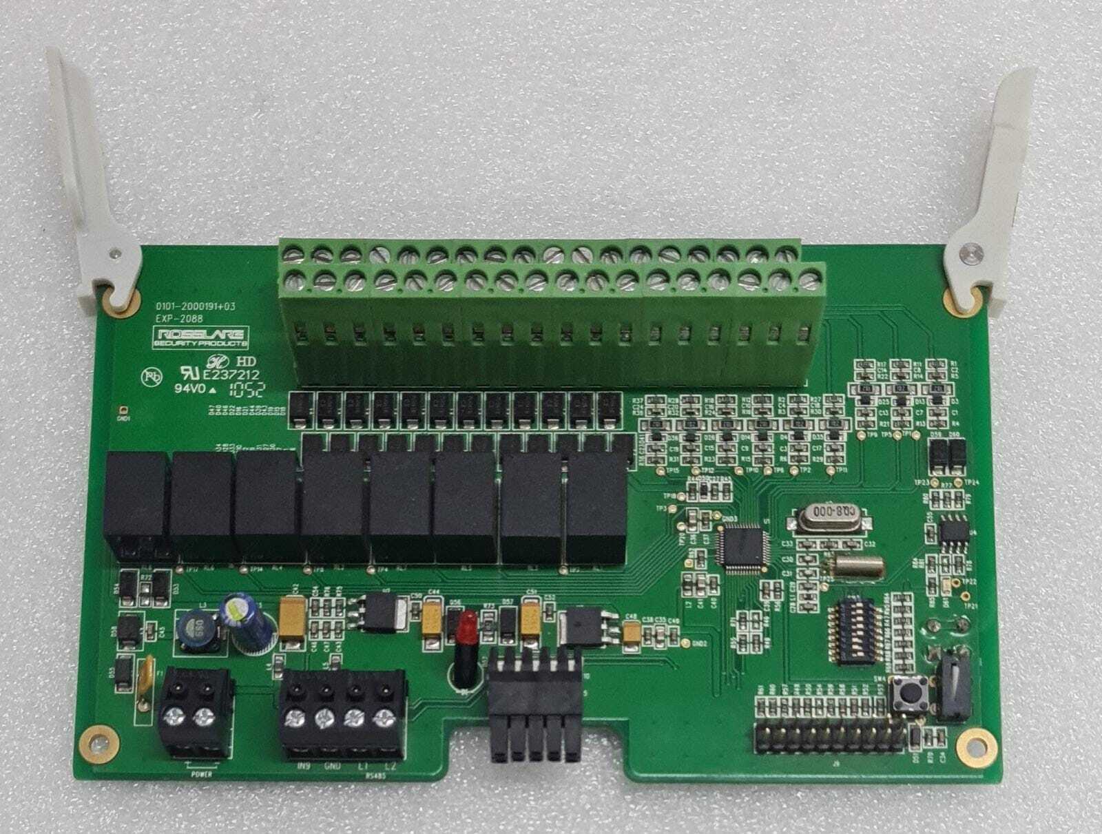 Rosslare Security EXP-2088 Expanse 8 Output Unit Control Board 0101-2000191+03
