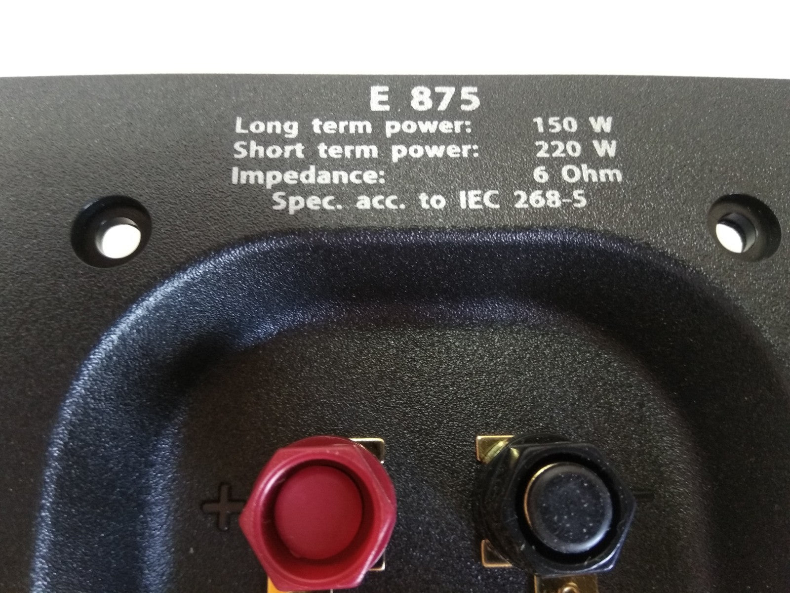 Jamo E 875 Terminal Box 41261 Speaker Parts 27028