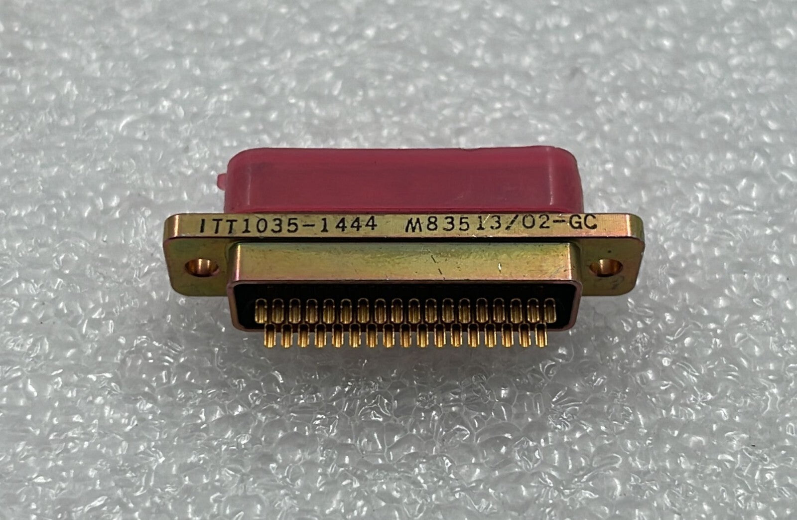 [LOT OF 9] GLENAIR M83513/02-GC CONNECTOR MICRO-D RECEPTACLE 35-POSITION