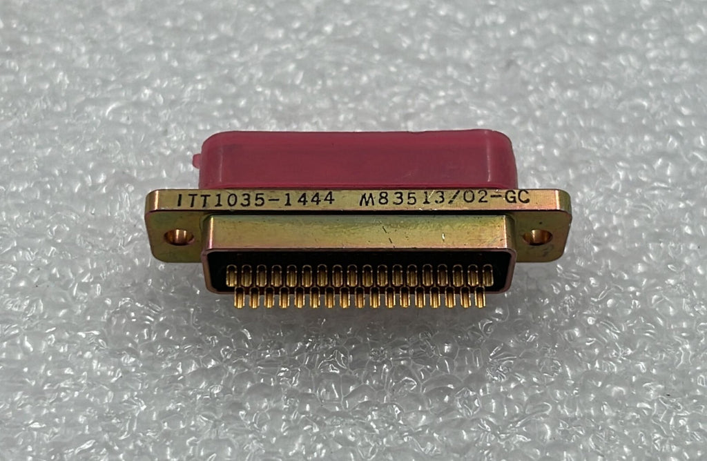 [LOT OF 9] GLENAIR M83513/02-GC CONNECTOR MICRO-D RECEPTACLE 35-POSITION