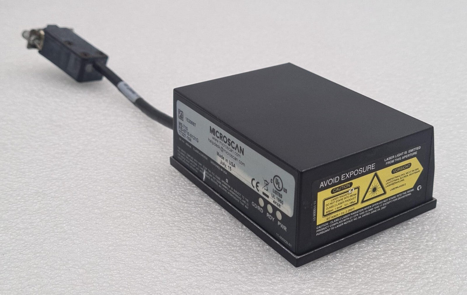 MICROSCAN MS-710 Barcode Label Scanner FIS-0710-0121G