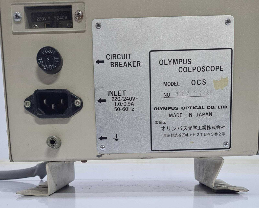 Olympus OCS Cold Light Supply Colposcope Colpo Scope