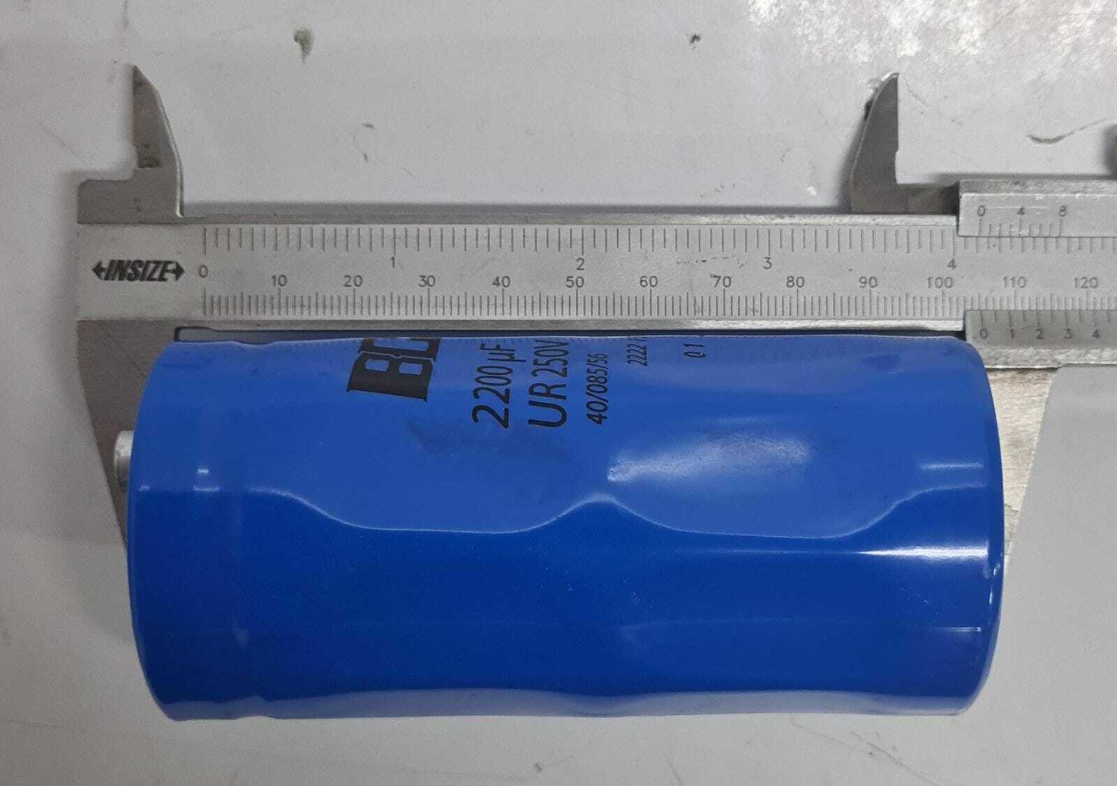 BC Components 2200 µF Ur 250 V Capacitor 2 screw terminals 2222 155 13222