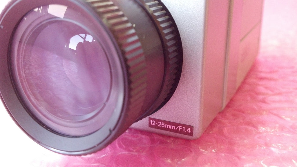 Elbex  Exc224 Ex200 Ccd Series 12 25 Mm F 1.4 Dc 12 V