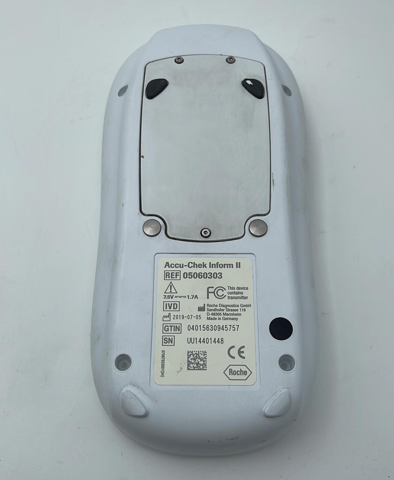 Roche Accu-Chek Inform II Cobas Glucose Meter 05060303 Monitor