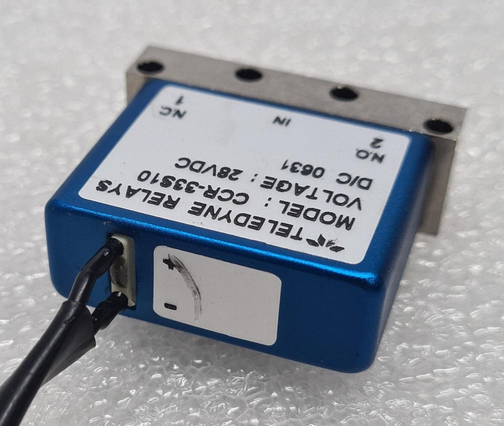 TELEDYNE Relays COAX Switches CCR-33S10 28 VDC RF Microwave switch