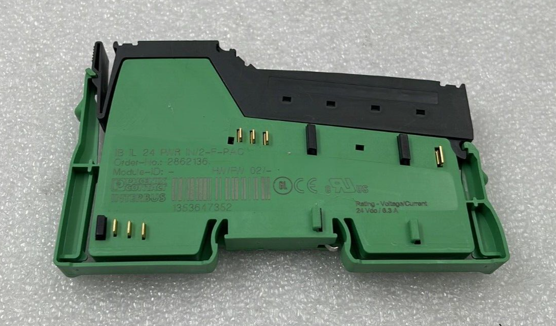 [LOT OF 4] PHOENIX CONTACT INTERBUS IB IL 24 PWR IN/2-F-PAC 2862136