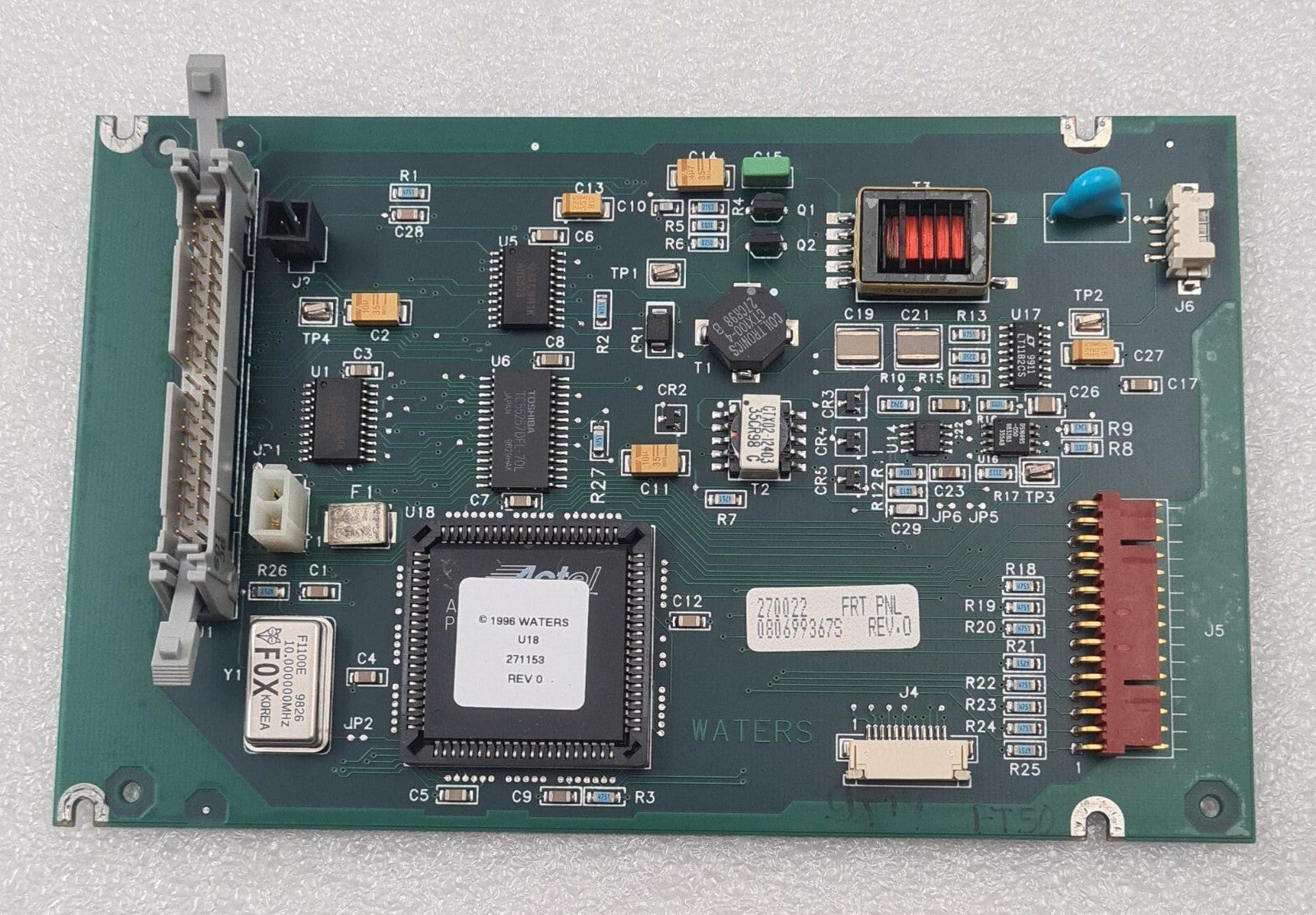 Waters Display Control Board 270022 FRT PNL 270443 PCB for Agilent 2695 HPLC