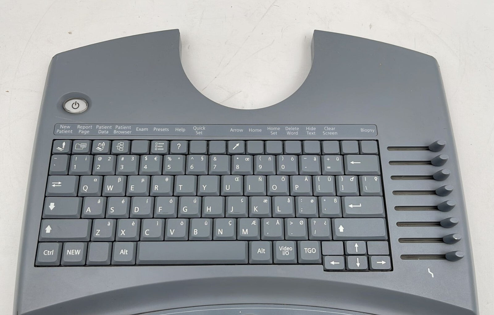 Siemens Acuson Ultrasound Control Panel Trackball 10349224