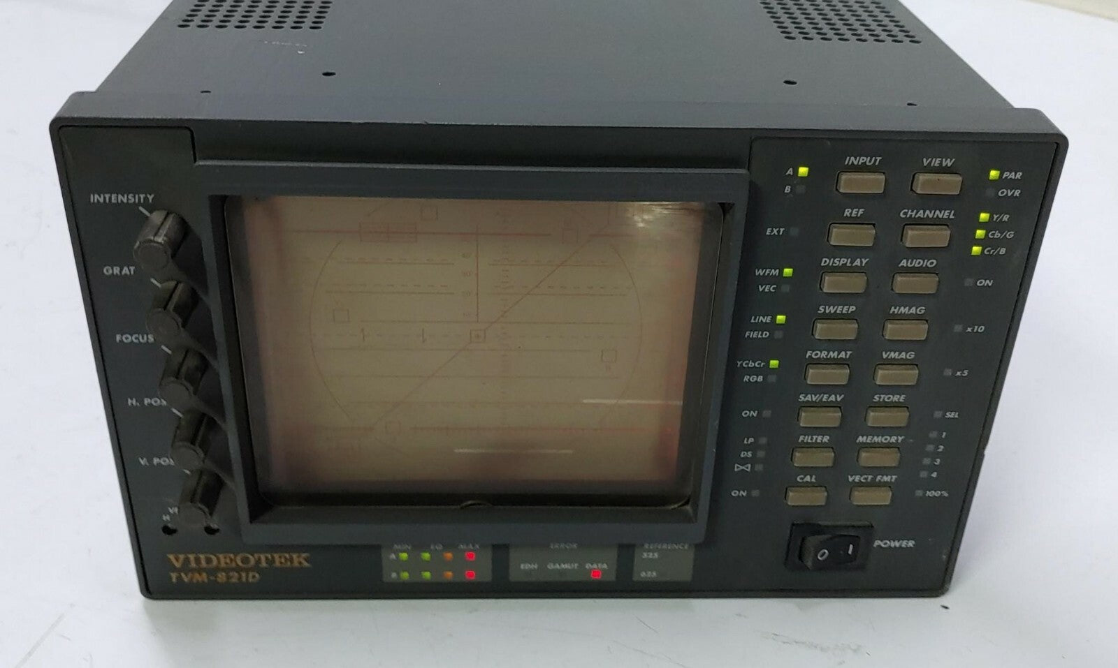 Videotek TVM-821D Combination Waveform Monitor Vectorscope