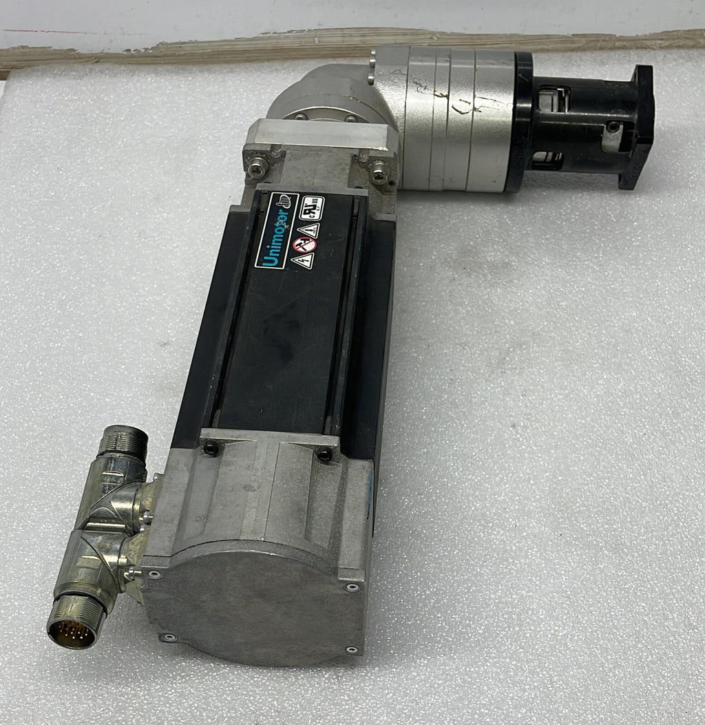 Nidec Servo Motor 095E3C600BBCAA100190-SNPP W/ EVL-090B-10-S6-19EB19