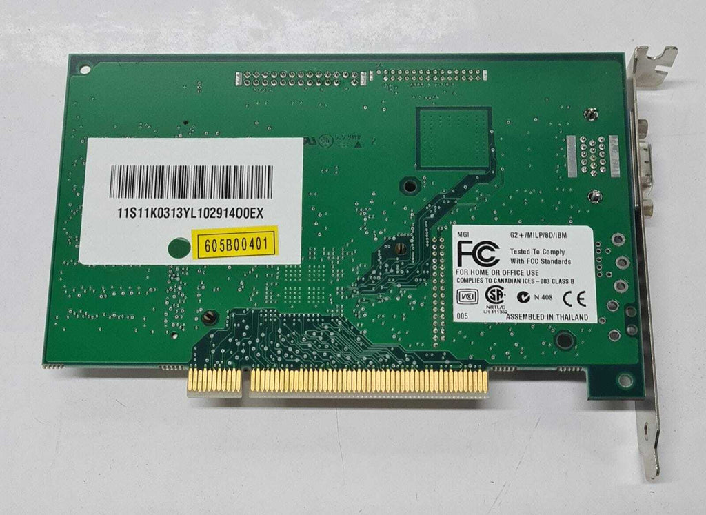 Creo MATROX 844-00 Rev. A MGI G2+/MILP/8D/IBM PCI Video Graphic Card