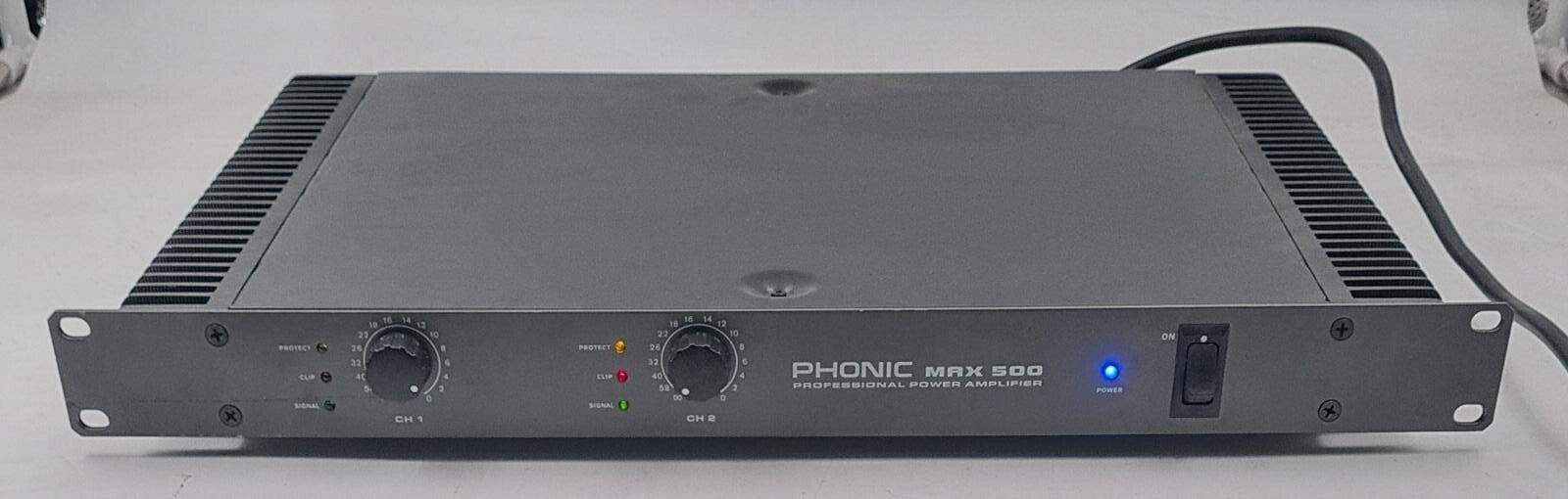 PHONIC MAX 500 Professional Power Amplifier