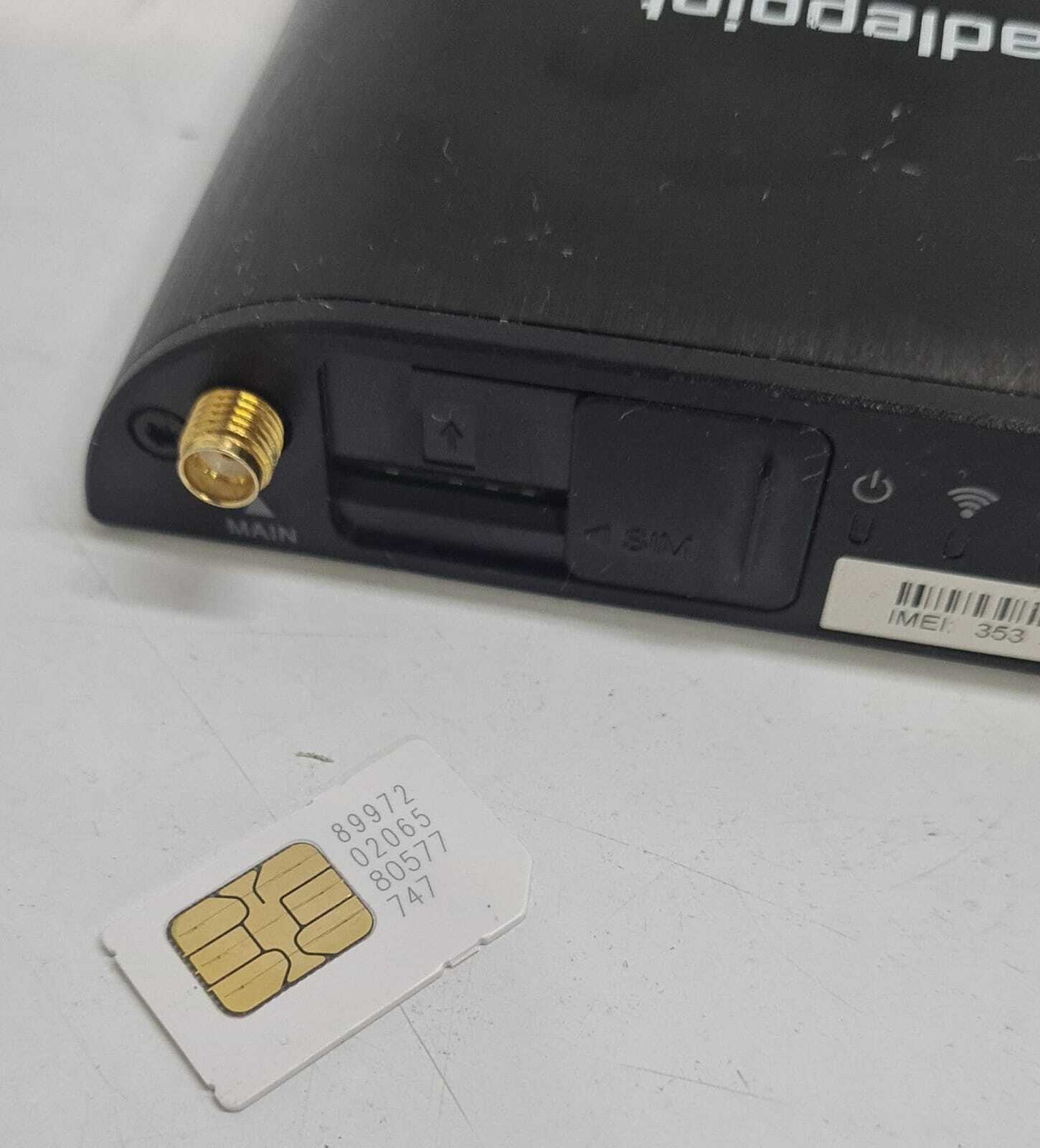 WIPIPE CradlePoint IBR600P IBR600-687 Router W/ SIM Card