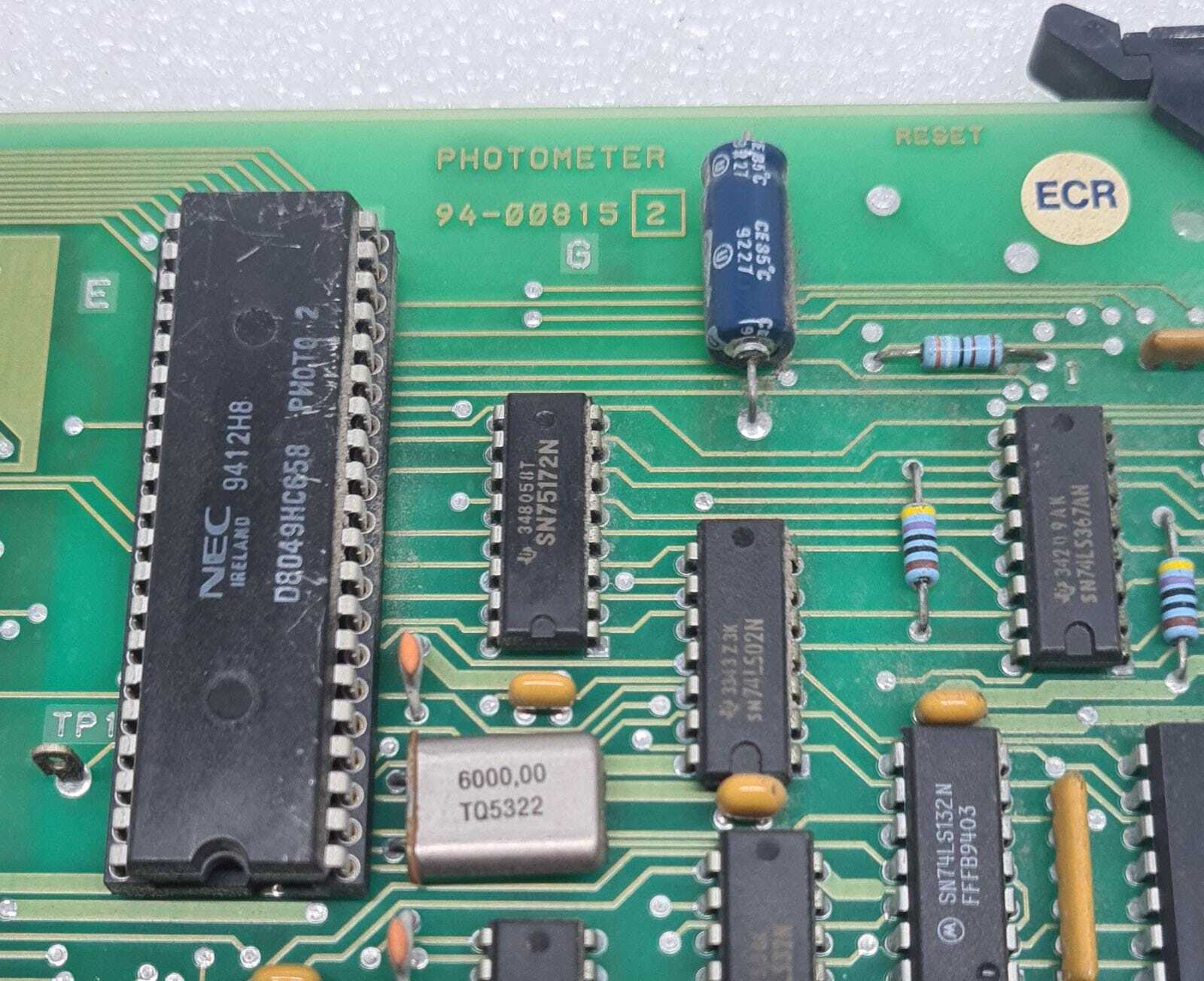 TEGIMENTA PHOTOMETER 94-00815 PCB BOARD For Roche Cobas