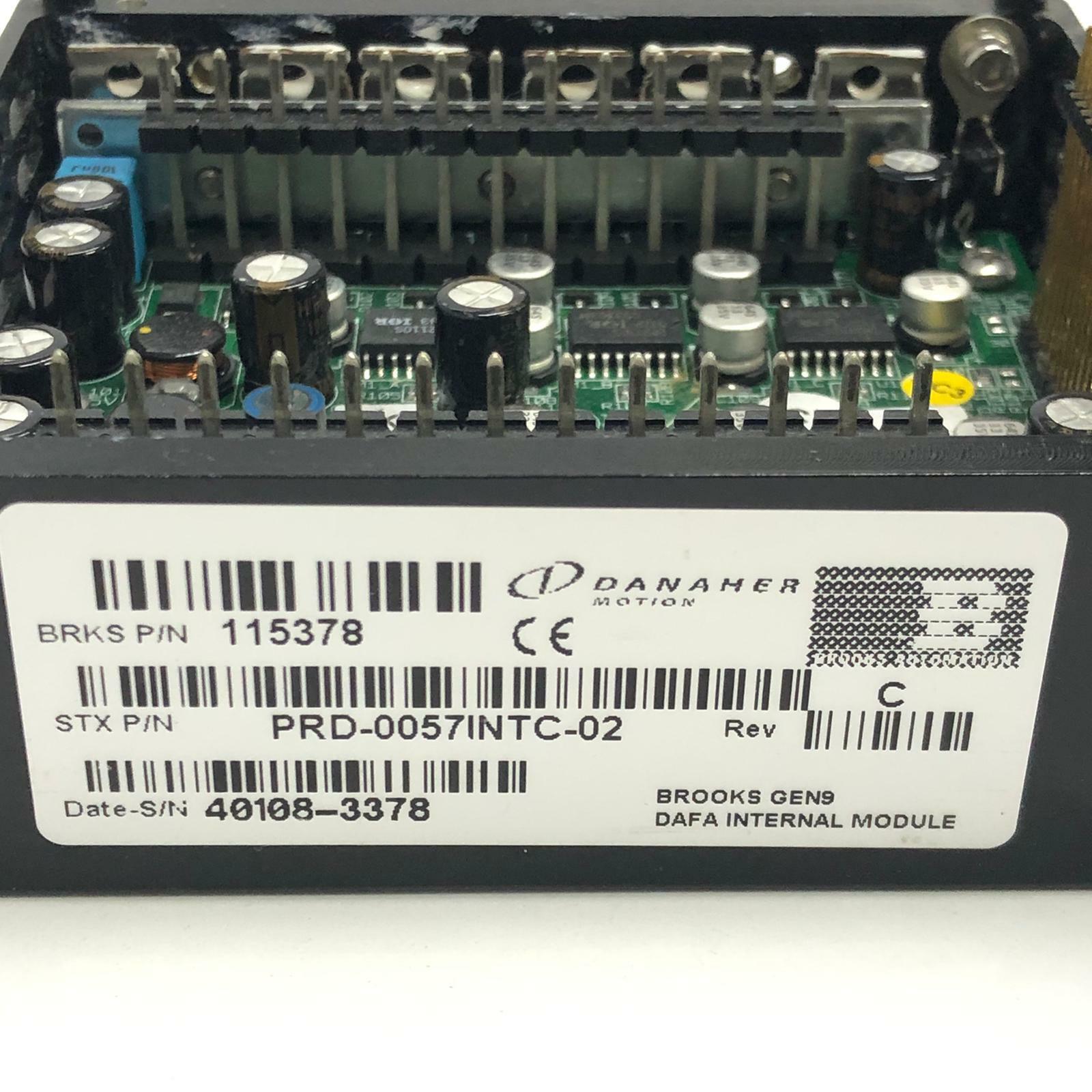 Danaher Motion BROOKS GEN9 DAFA INTERNAL MODULE PRD-0057INTC-02 C 115378
