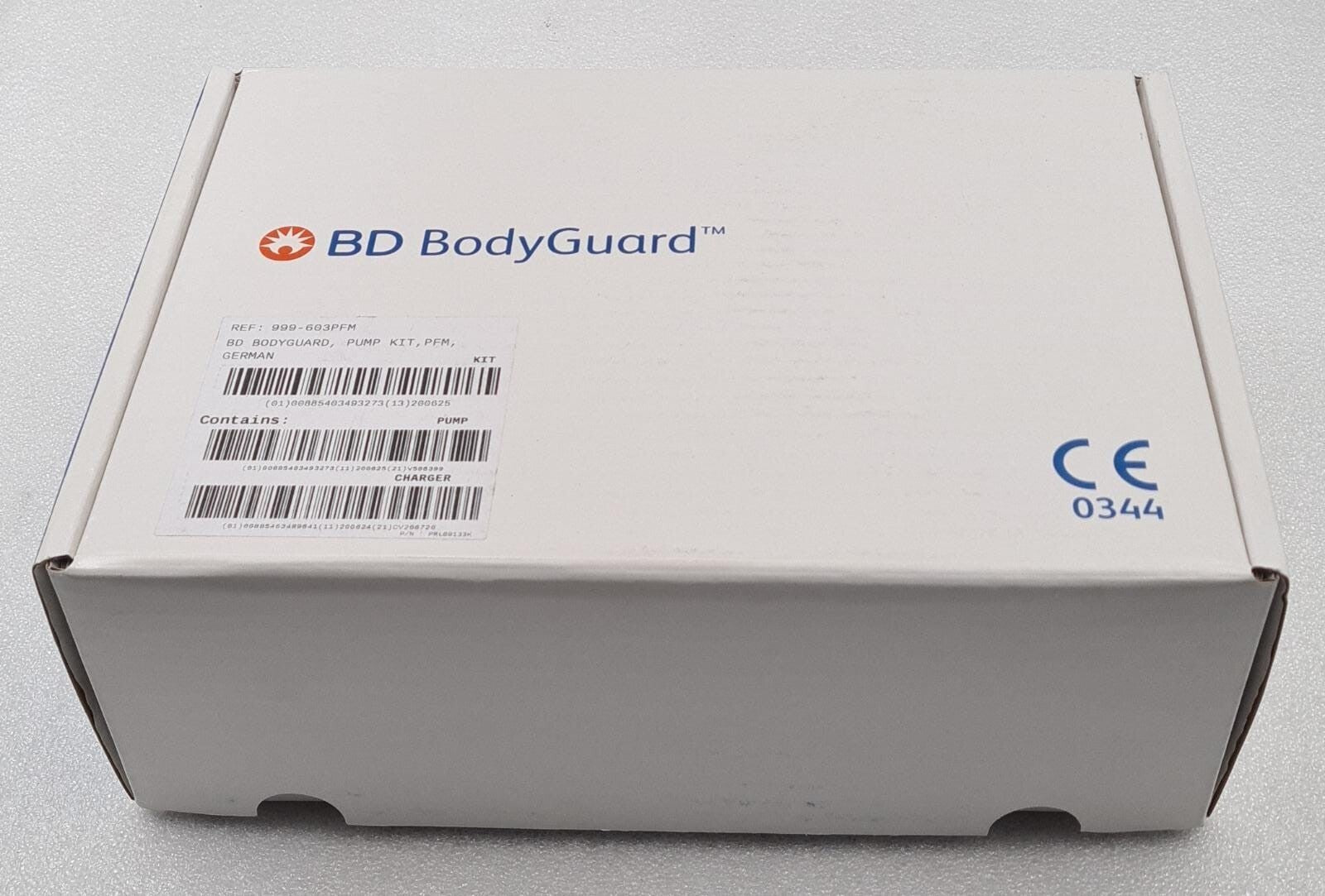 NEW- MedNet CME Caesarea BD BodyGuard 999-603PFM Infusion PUMP & CHARGER KIT