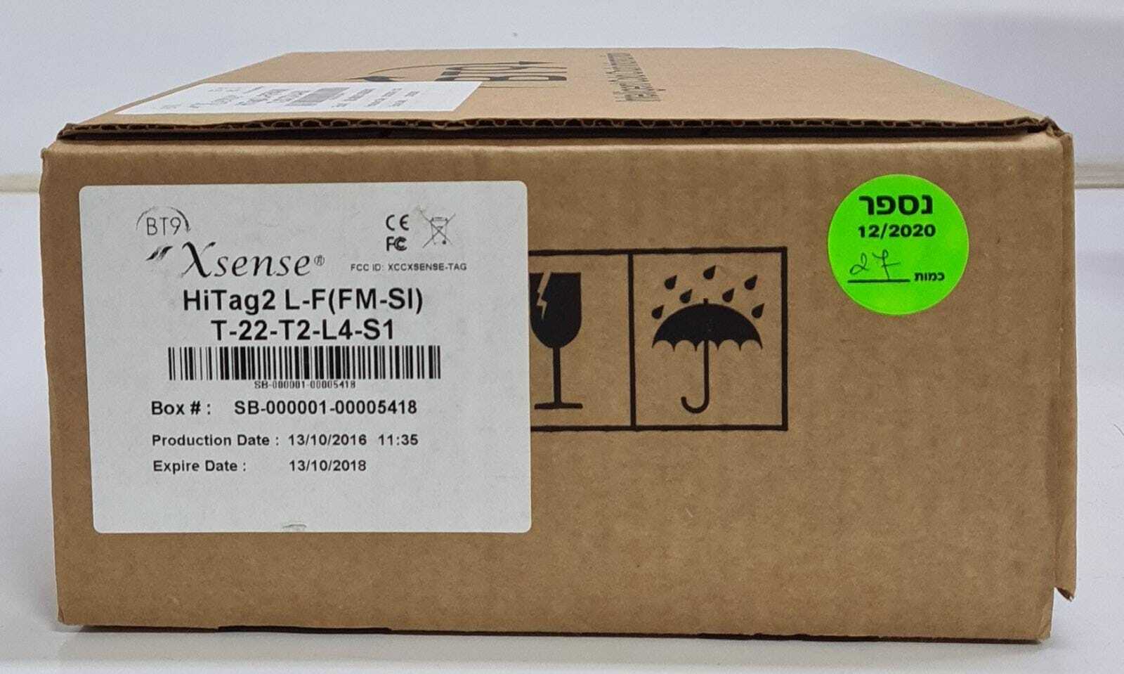 [LOT 27] NEW- Xsense BT9 HiTag2 L-F FM-SI T-22-T2-L4-S1 Temperature and Humidity