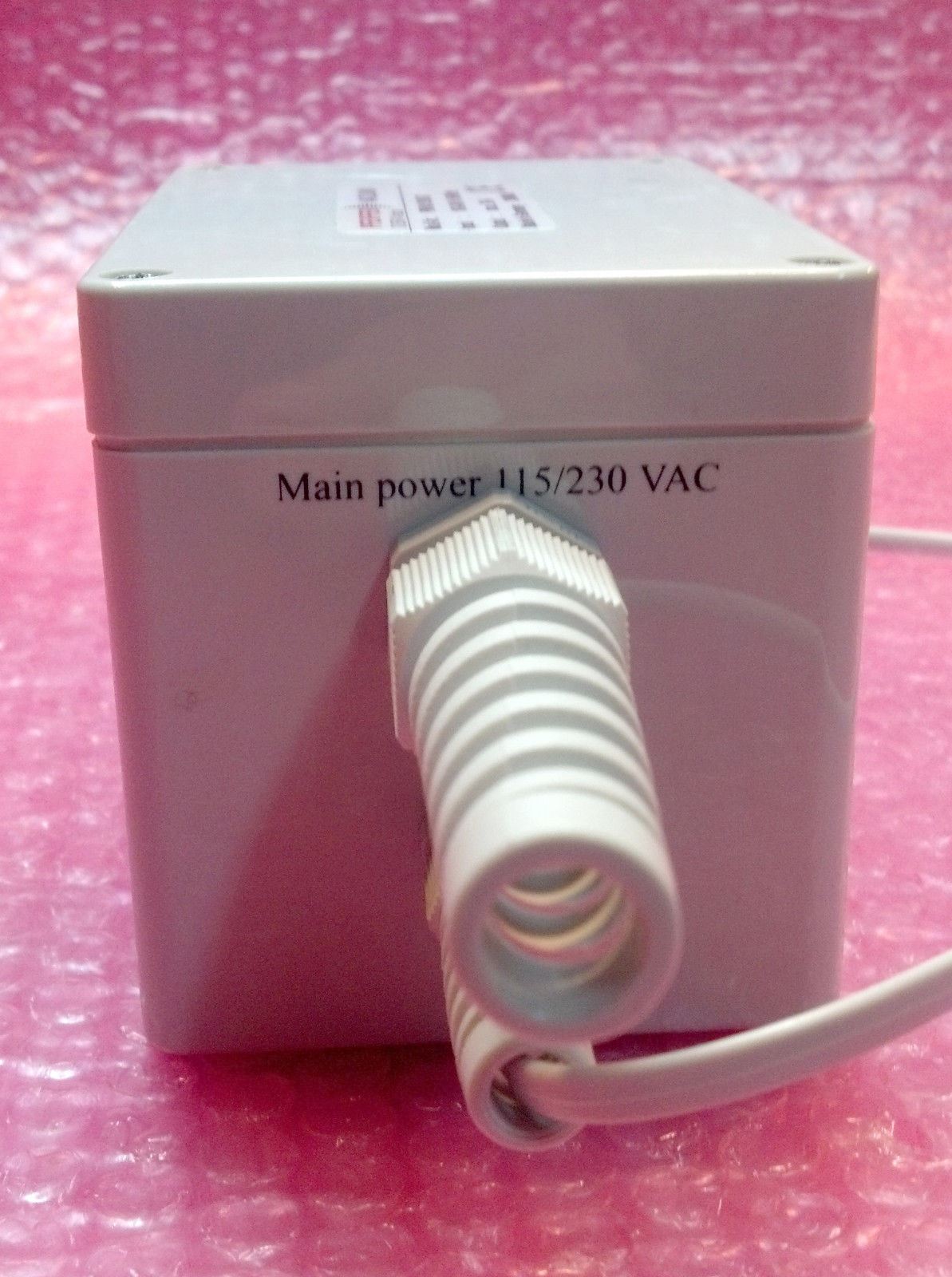 Pfeiffer Vacuum PM 041 938 GT Backing Pump Relay Box W  Terminal Strip