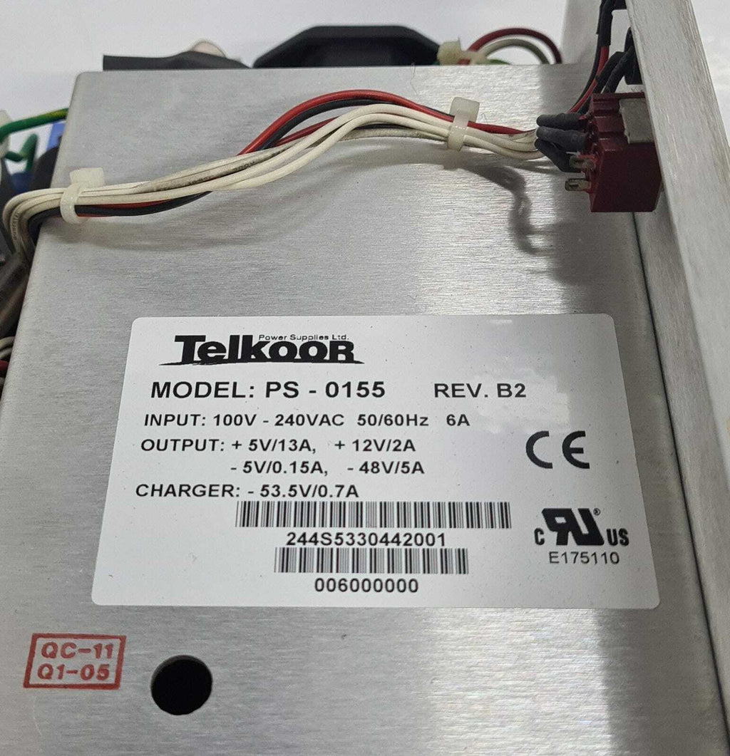 TELKOOR PS-0155 REV. B2 PS500 AC 72440953300 Power Supply 100-240V 50/60Hz 6A