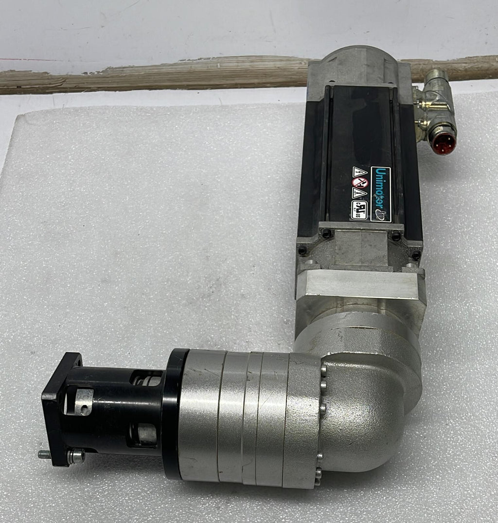 Nidec Servo Motor 095E3C600BBCAA100190-SNPP W/ EVL-090B-10-S6-19EB19