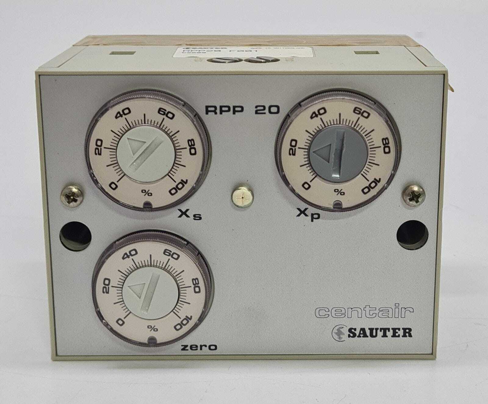 Sauter Centair RPP20 RPP 20 F001 Regulator Universal Controller