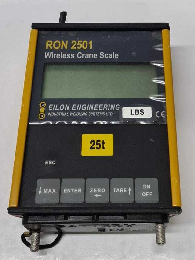 EILON RON 2501 Wireless Load Meter 25 TONS 25t Electronic Dynamometer