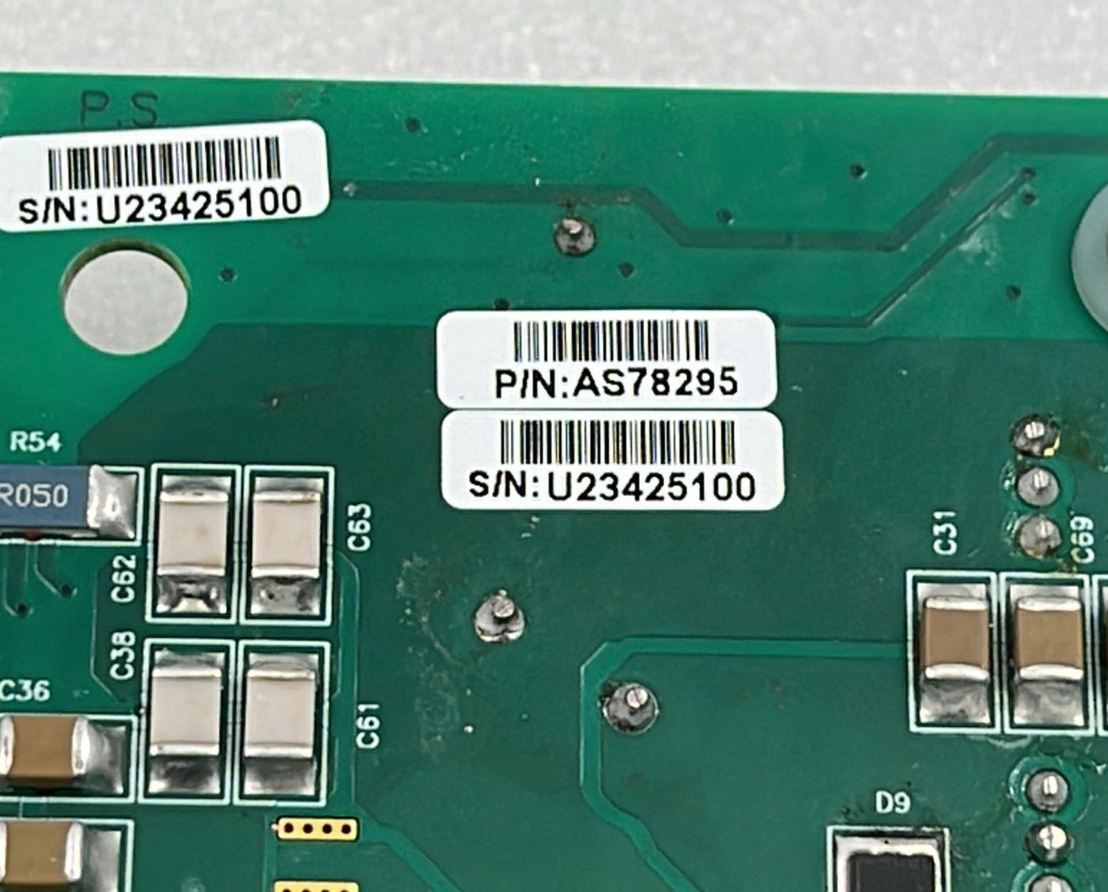 Syneron Candela AS78295 PCB board overview