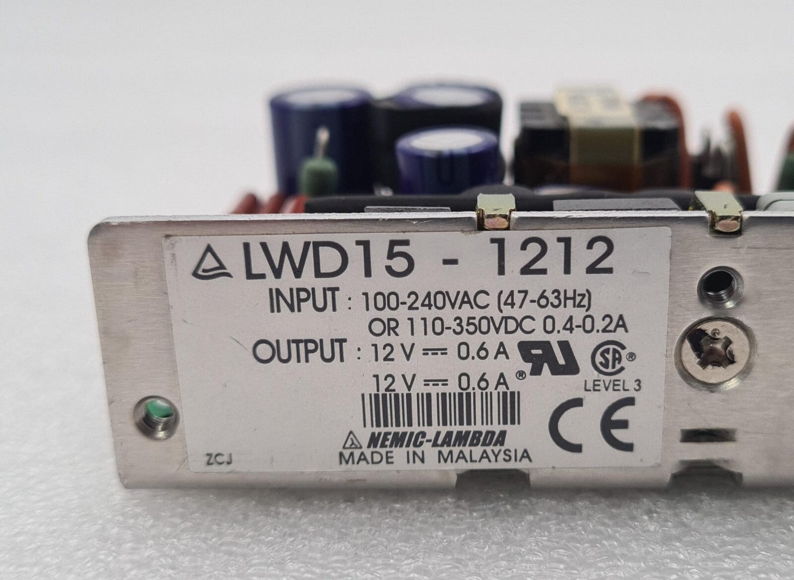 NEMIC LAMBDA LWD15-1212 Power supply 110-240VAC 12V
