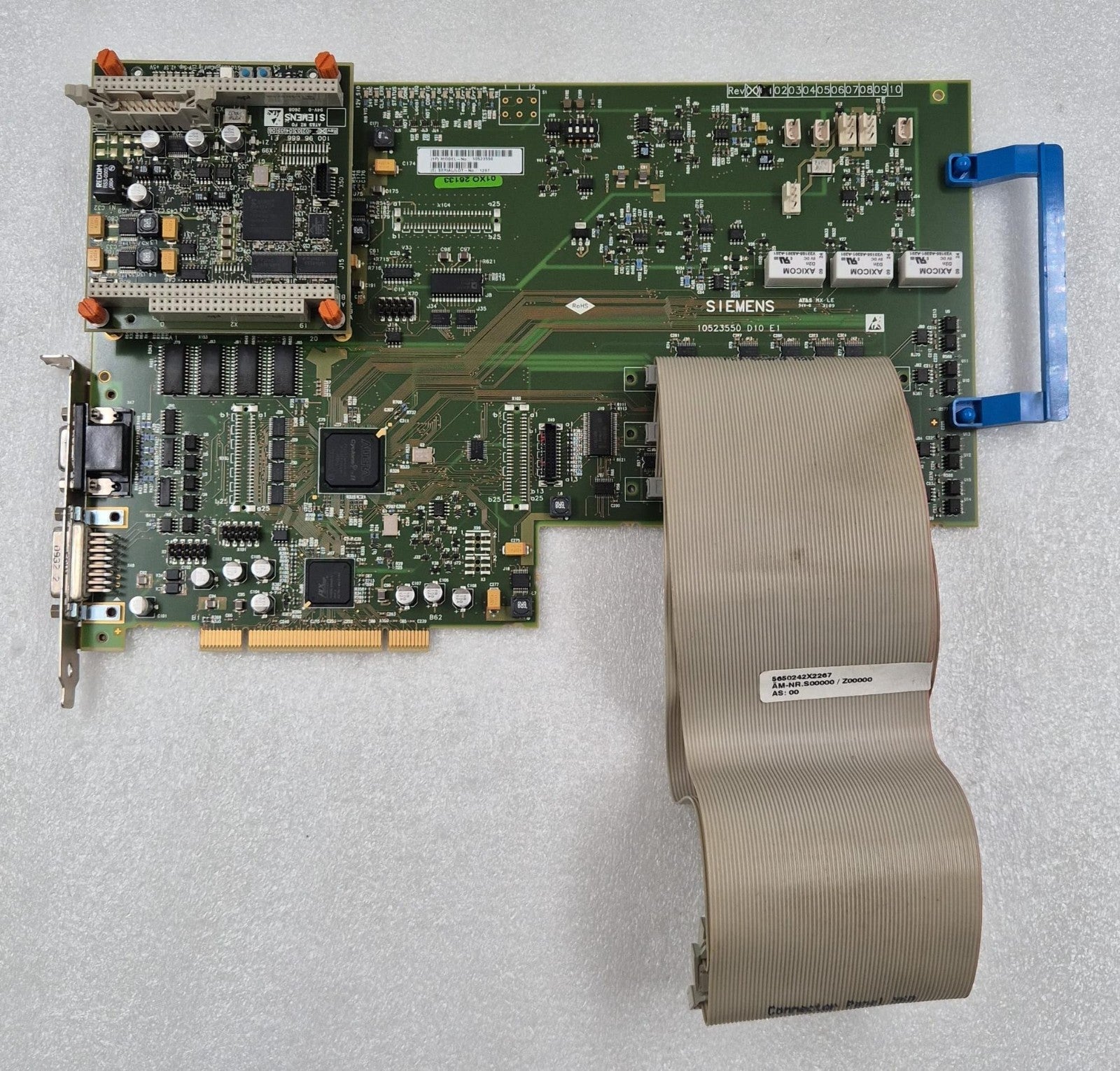 SIEMENS 10523550 D10 E1 PCB Board W/ AT&S MI FO ASSY for Axiom Artis Scanner
