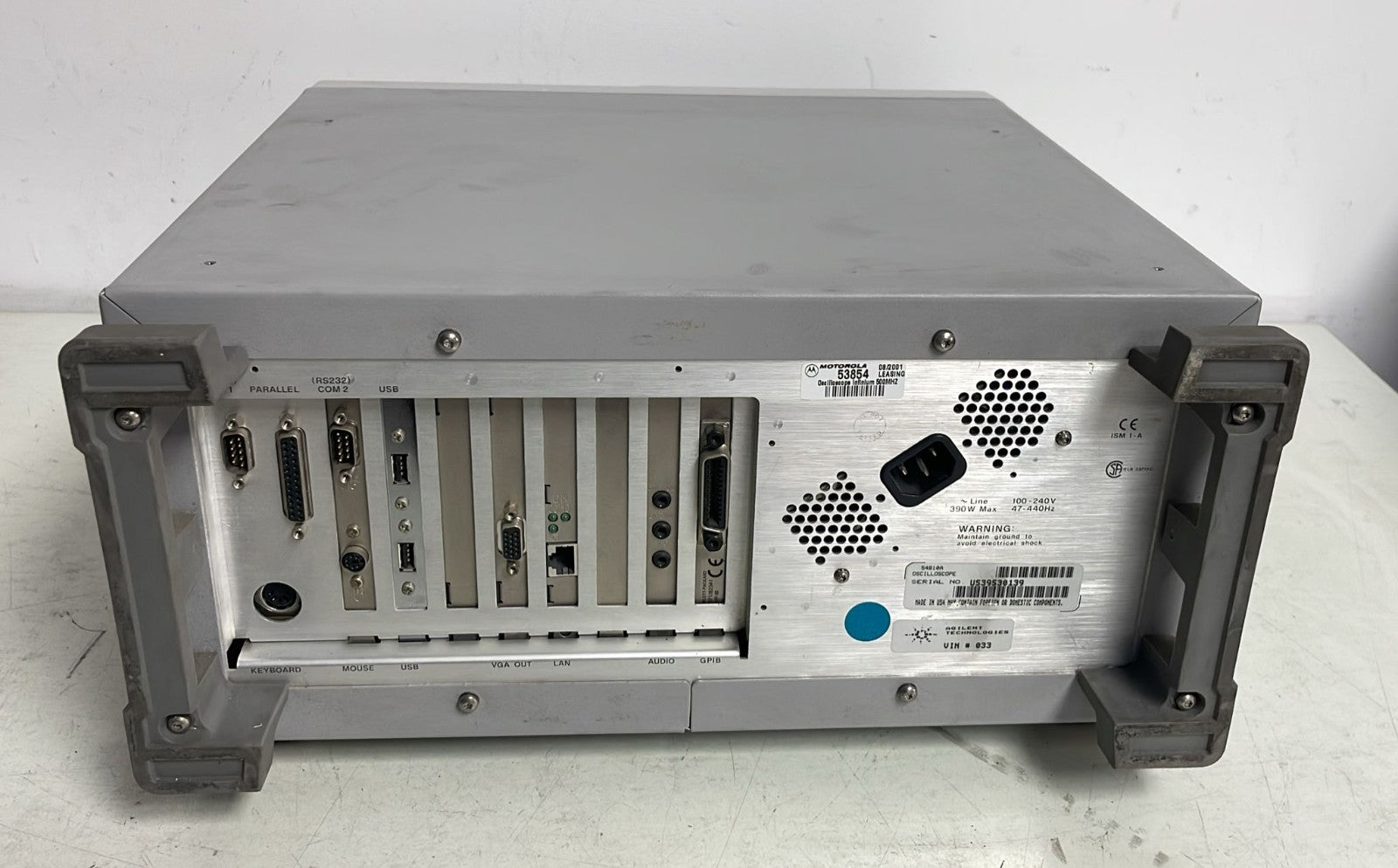 Agilent 54810A Infiniium Oscilloscope 500-MHz 1-GS/s