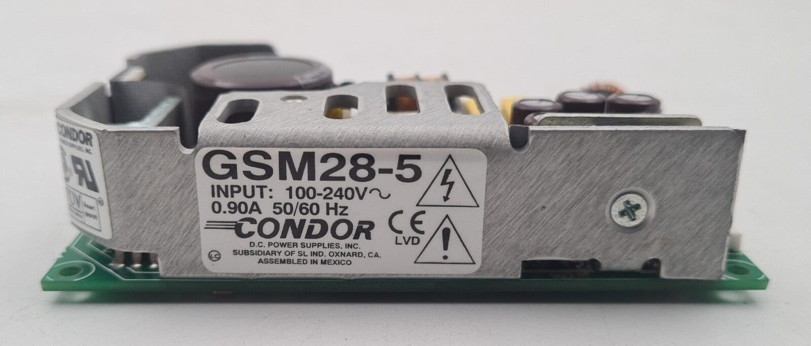CONDOR DC POWER SUPPLY GSM28-5 PCB Assy 100-240V